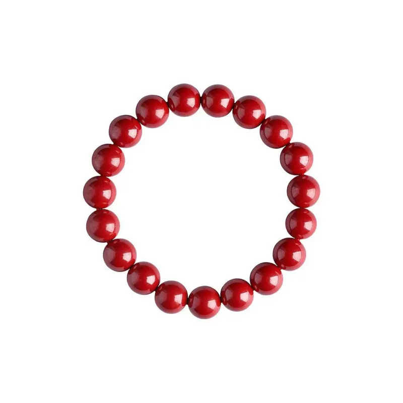 Nine Music Reconstructed Cinnabar Bracelets Unisex-0