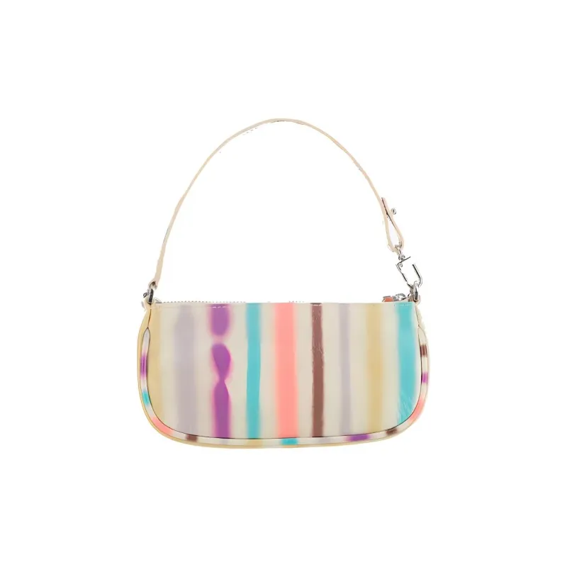 By Far Cow Leather Shoulder Bag Shoulder Bag Handbag Women's White-2