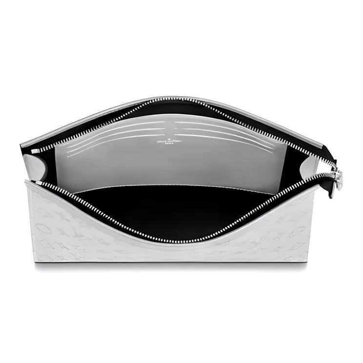 LOUIS VUITTON Pochette Voyage Monogram Eclipse 6 Card Slot Mm Antartica-1