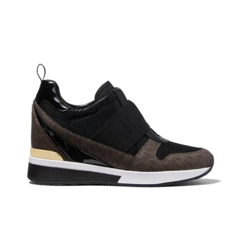 MICHAEL KORS Maven High-Top Casual Shoes Women's Black-1