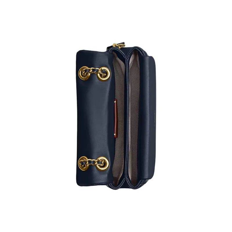COACH Tabby Nappa Leather Crossbody Bag, Shoulder Bag Regular Women's Dark Marine Blue-1