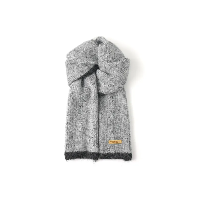 FREE RABBITⅡ Knit Scarves Unisex-2