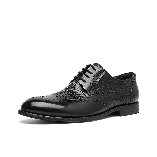 FRYE Dress Shoes Men Low Top Black/Coffee-1