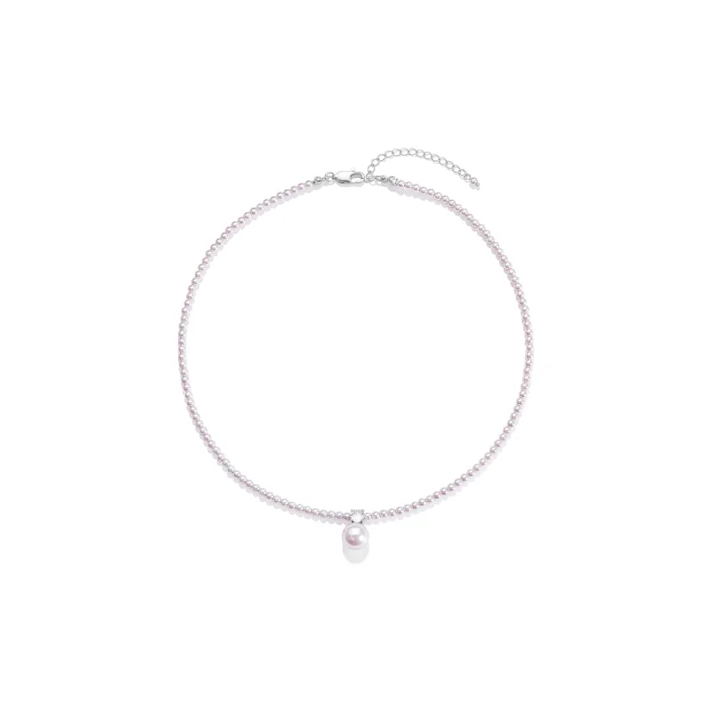 Zeroline Shell Pearl Necklaces Women's-3