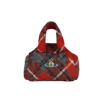 Vivienne Westwood Wool Handbag Mini Women's Red