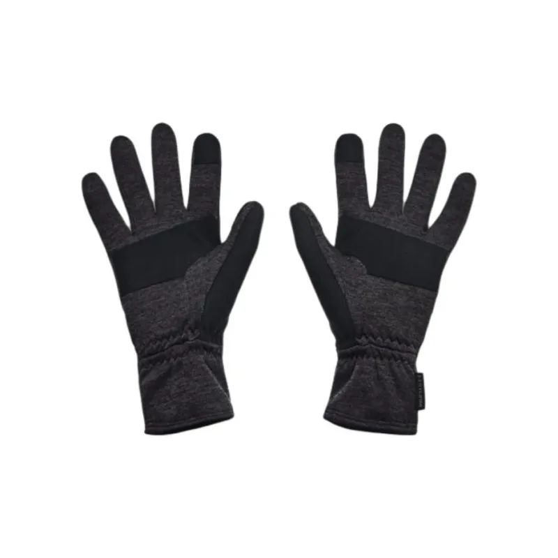 Under Armour Polyester Knit Gloves Men's Black-1