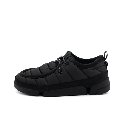 Clarks Trigenic Low-Top Casual Shoes Women's Black