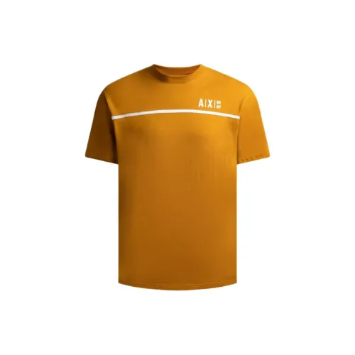 ARMANI EXCHANGE T-Shirts Men Yellow