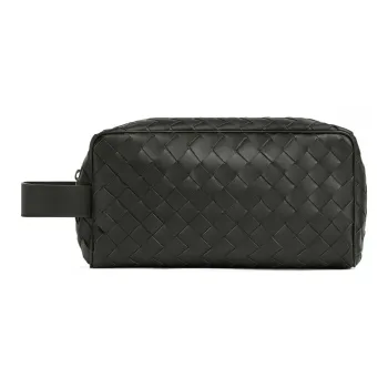 Bottega Veneta Woven Zipped Makeup Bag