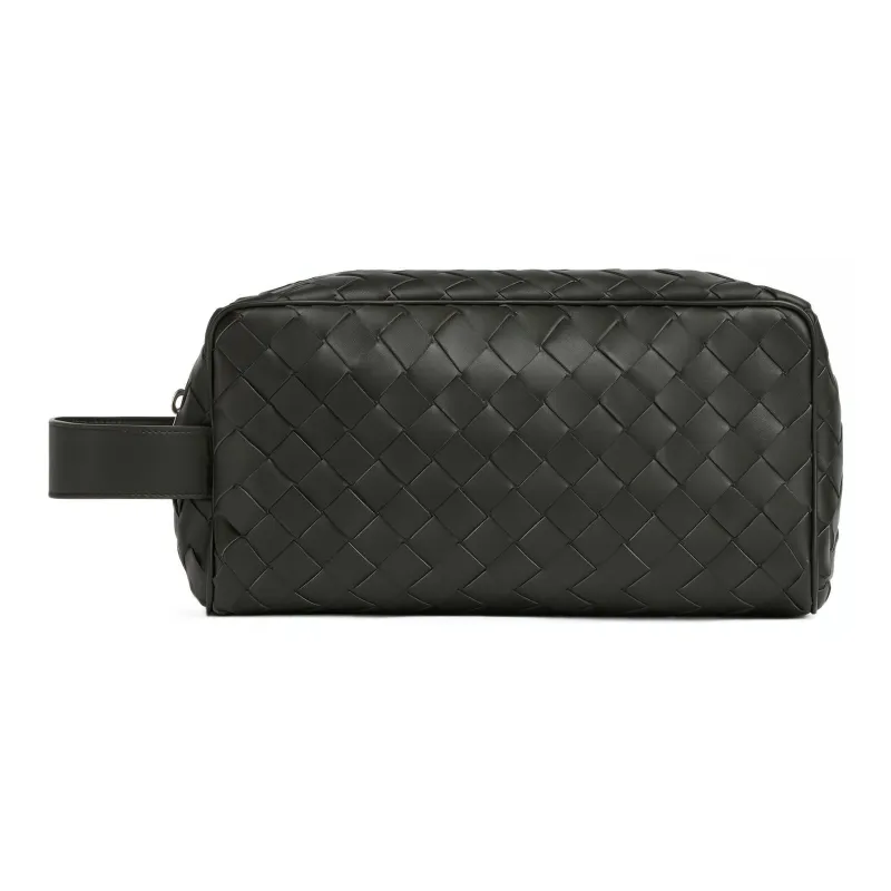 Bottega Veneta Woven Zipped Makeup Bag-0