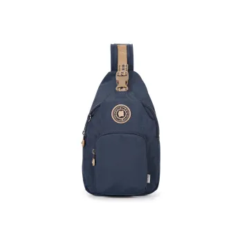 Dannybear Fabric Sling Bags Crossbody Bags Regular Unisex Dark Blue