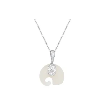 DOWER&HALL Chalcedony Necklaces Women's