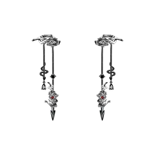 Masw Copper Alloy Clip On Earrings Women's