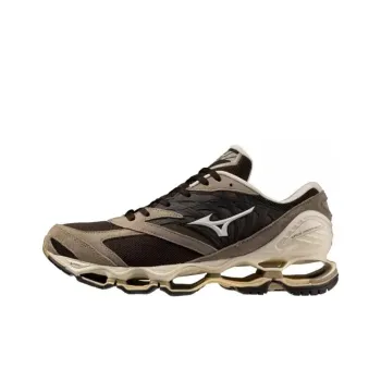 Mizuno Wave Prophecy LS Anti Slip Wear Resistant Low Top Running Shoes Men's Brown