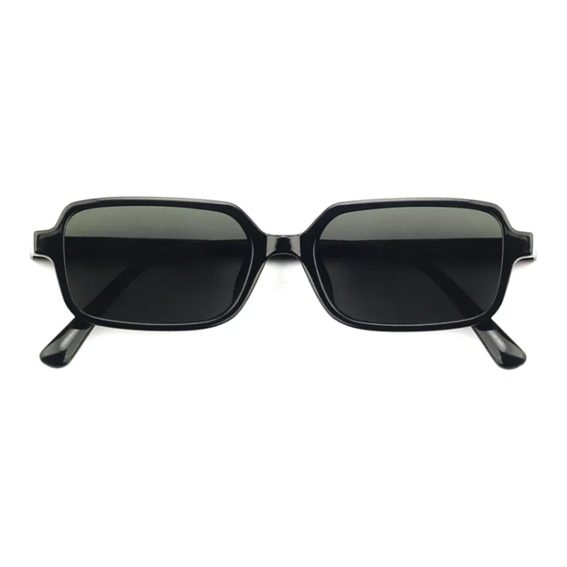 JIANGDAREN TR/Memory Plastic Irregular Shape Sunglasses Men's-5