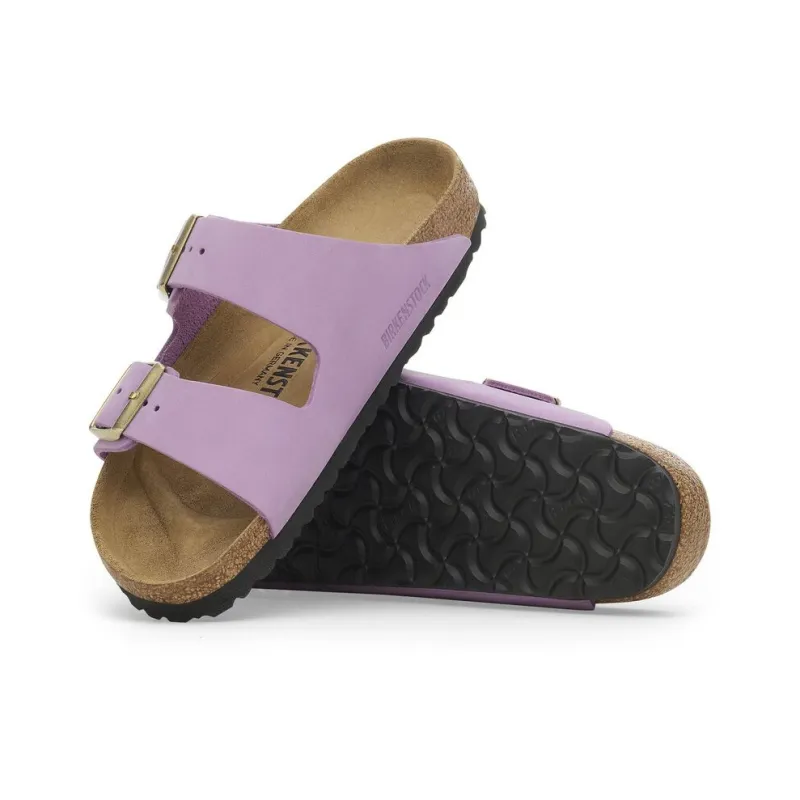 Birkenstock Arizona Series EVA Slip-Resistant Slide Slippers Women's Light Purple Regular-4