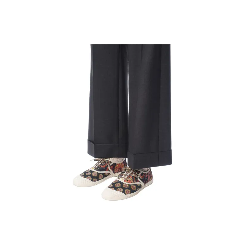 Valentino Wool Gabardine Trousers-5