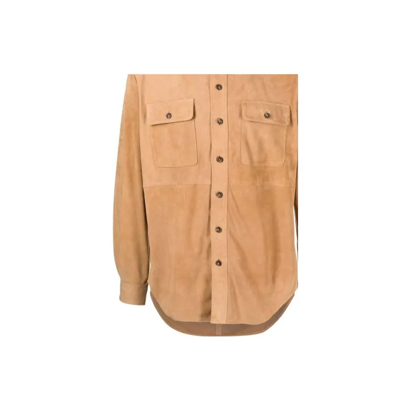 Polo Ralph Lauren FW22 Shirt Men's Beige-4