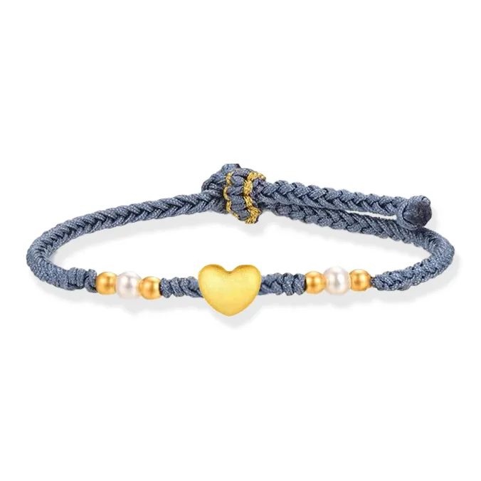 Zheng Tai Fook Gold Bracelet Unisex-0