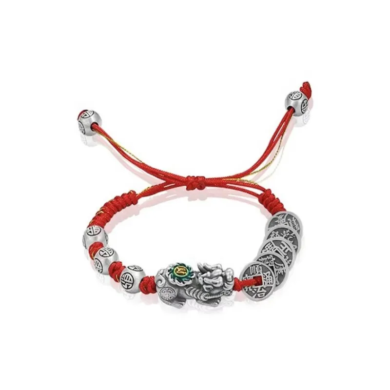 Brahmacharya 999 Fine Silver Bracelets Unisex-6