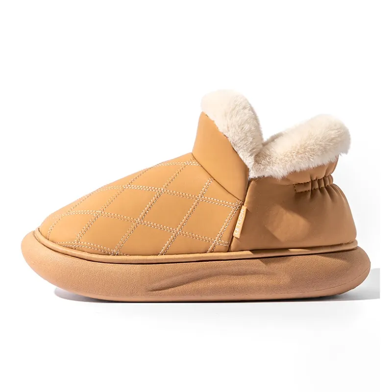 Le Drag Cotton Slippers Light Gray/Light Coffee/Camel/Apricot/Brown-10
