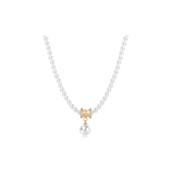 Zeroline Shell Pearl Necklaces Women's