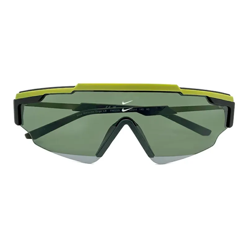 Nike Cellular Plastic Irregular Shape Sunglasses Men's Green-1