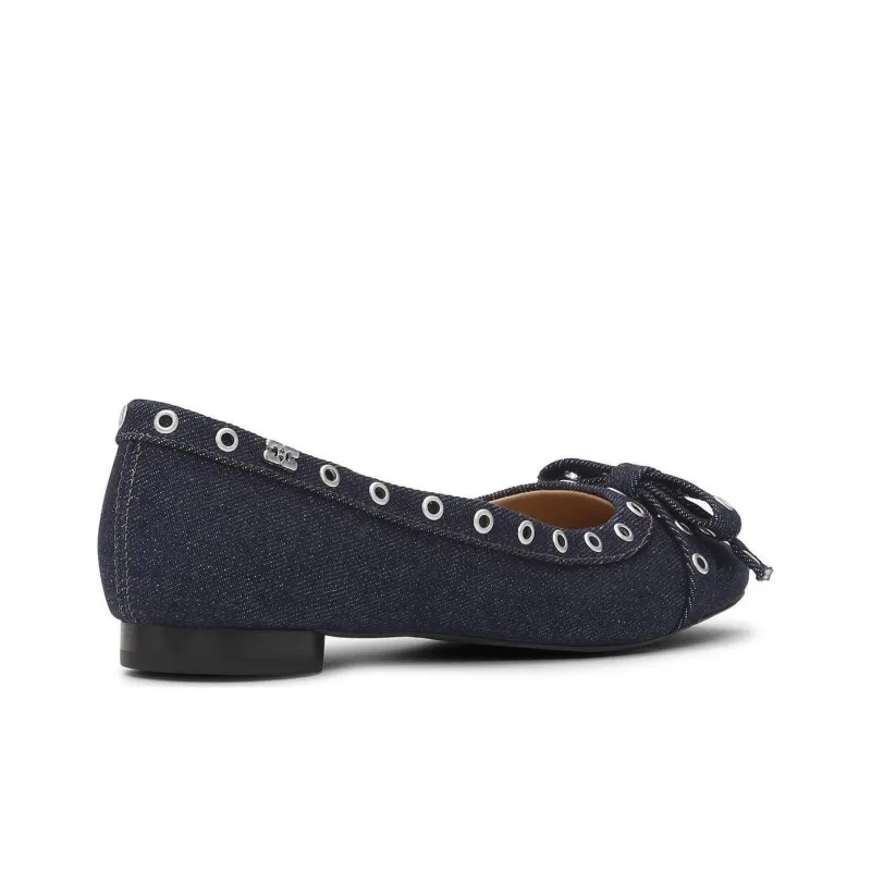 GANNI Casual Single Shoes Women's Blue-3