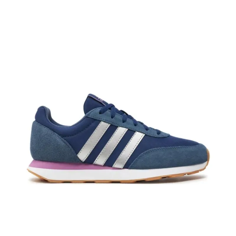 Adidas Run 60s Anti Slip Wear Resistant Low Top Casual Running Shoes Women's Blue-1