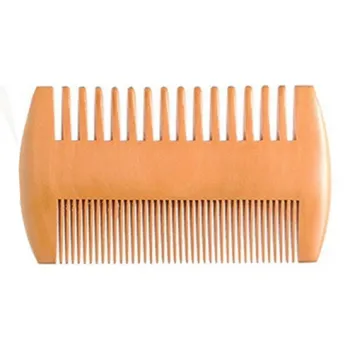 XIBI Double-Sided Peachwood Comb Straight Hair