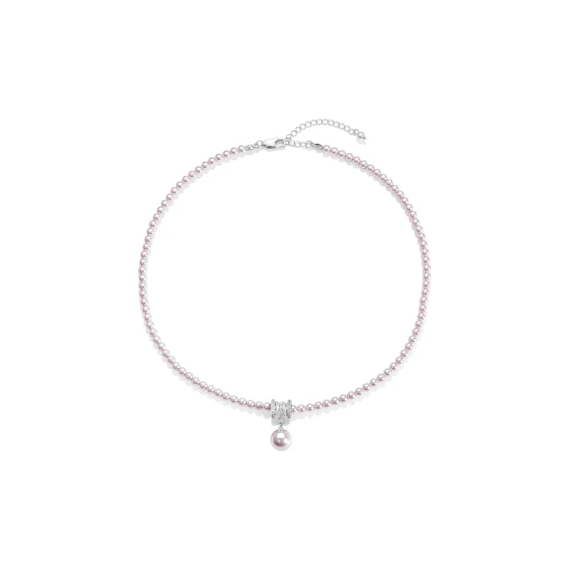 Zeroline Shell Pearl Necklaces Women's-3