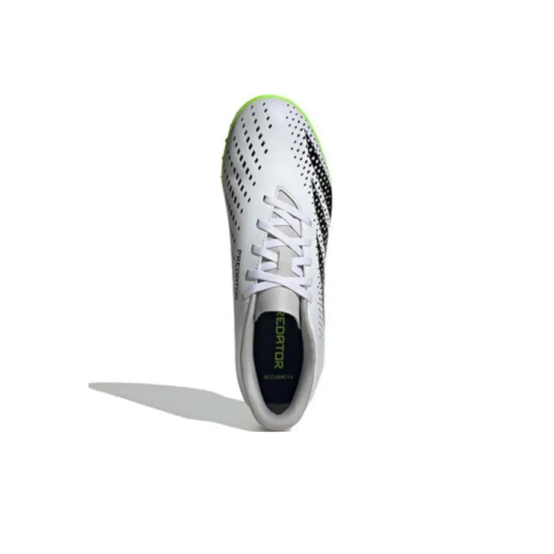 Adidas Predator Accuracy.4 Anti Slip Wear Resistant Soccer Shoes Men's White-3