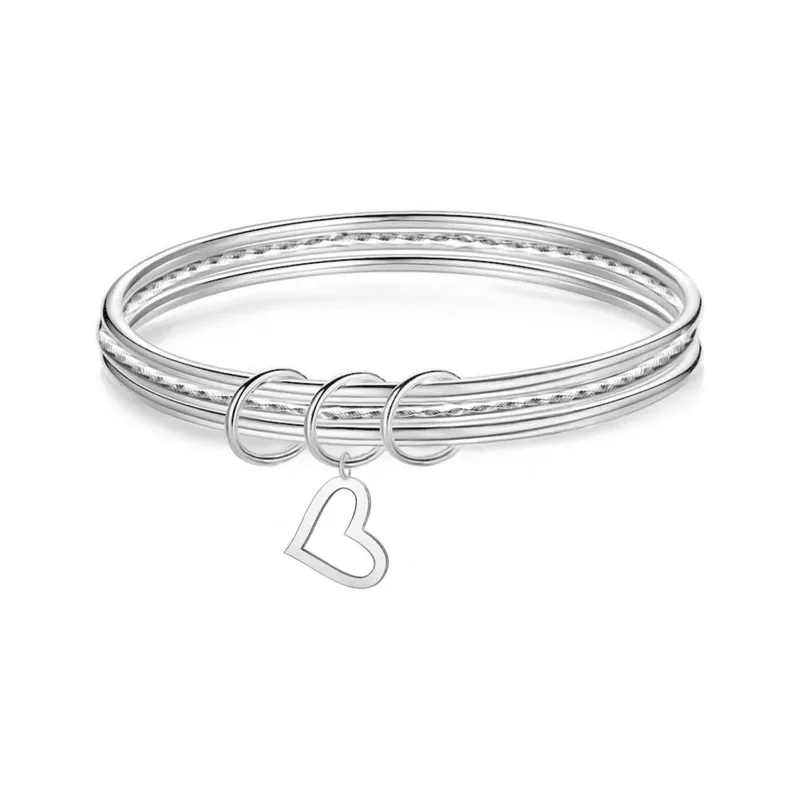 COLIMIDA S999 Fine Silver Sterling Silver Bracelets Women's-0