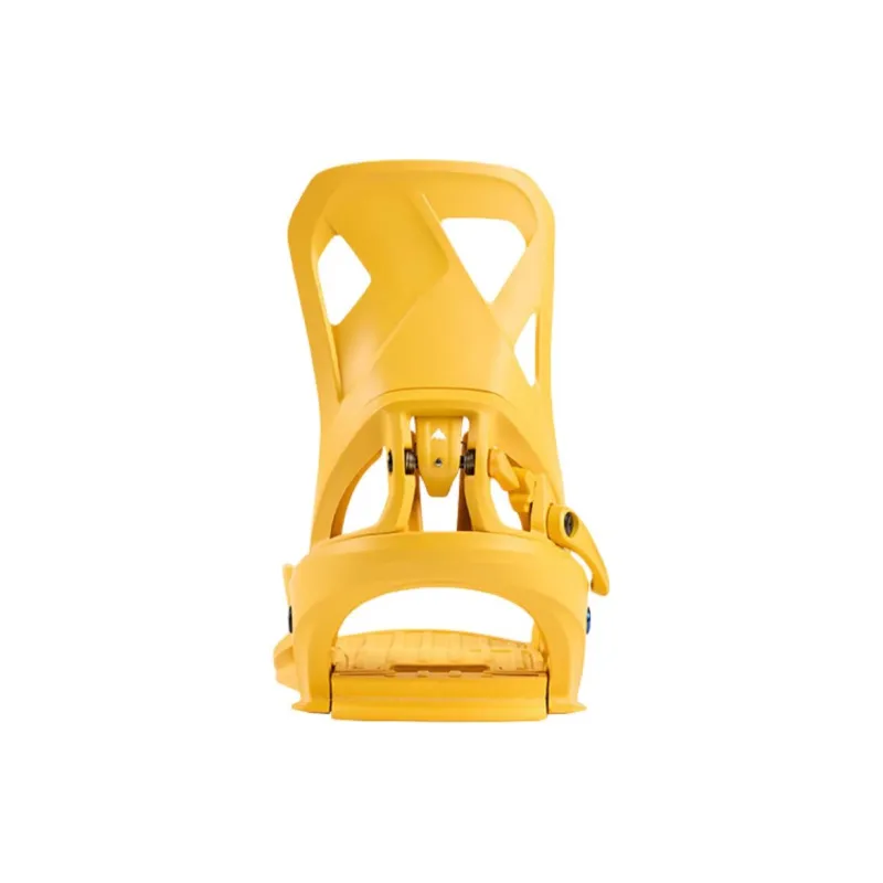 BURTON STEP ON RE FLEX Single Snowboard Ski Bindings Men's Yellow-2