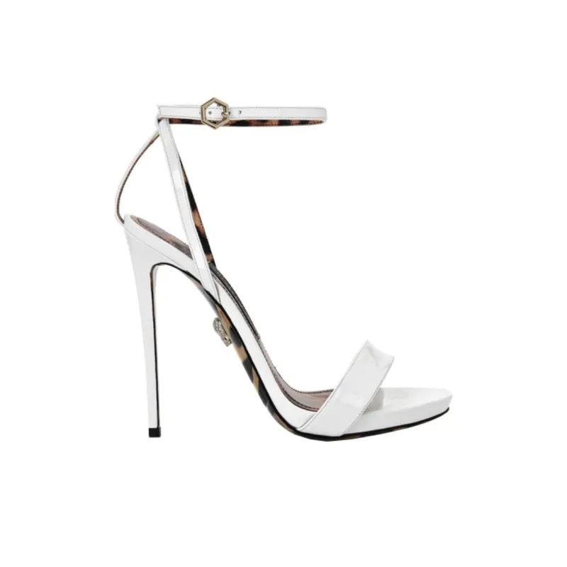 PHILIPP PLEIN One Strap Sandals Women's White-1