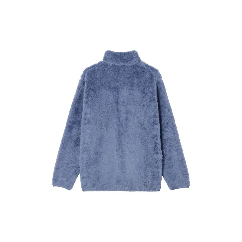 UNIQLO Velvet feel Coat Unisex Sky Blue-1