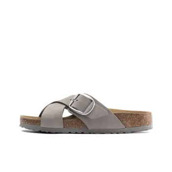 Birkenstock Siena Big Buckle EVA Slip-Resistant Slide Slippers Women's Dove Gray Regular