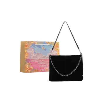 BRINCH Flannelette Shoulder Bag Women's Multicolor