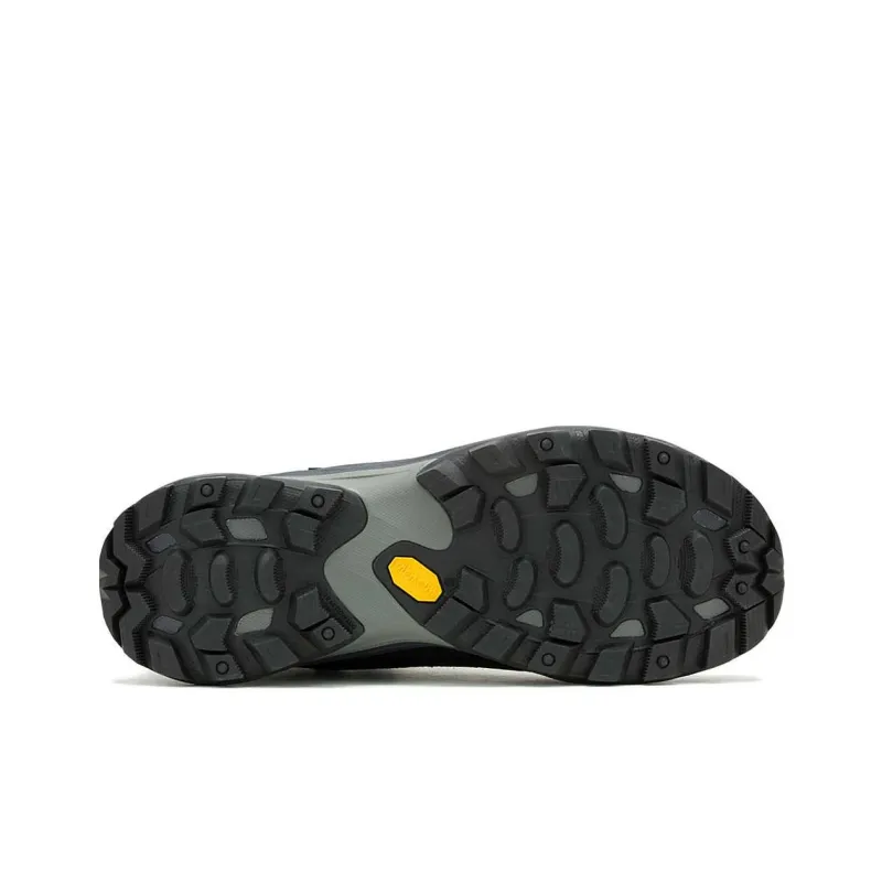 MERRELL Slip Resistant Waterproof Mid Top Hiking Shoes Men's Black-4