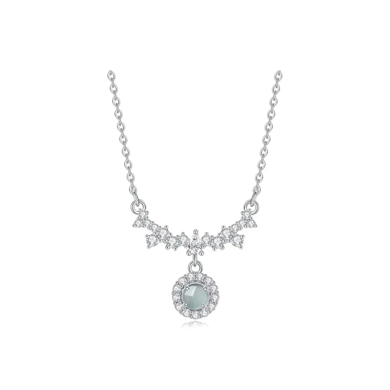 MIAOYINGE Chalcedony Necklaces Women's-0