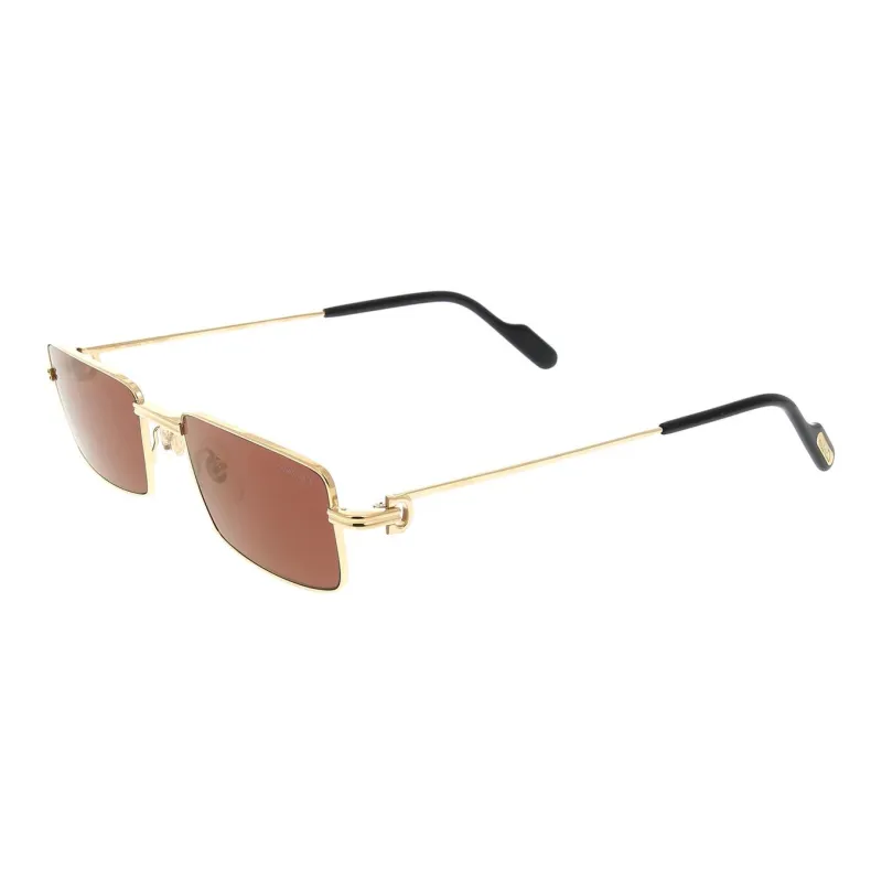 Cartier Rectangular Frame Sunglasses-0