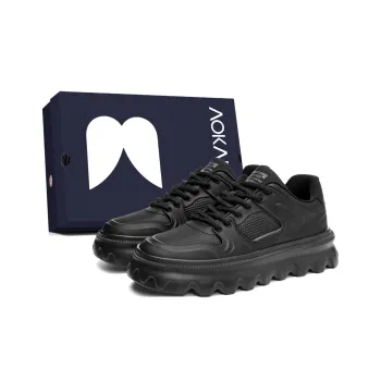 AOKANG Trendy Play Series Height Enhancing Wear Resistant Lightweight Low Top Casual Shoes Men's Exclusive Box