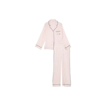 Victoria's Secret Victoria's Secret Fashion Show Series 24 Big Show Collection THE MIX Pajama Set Women's Pink Stripes