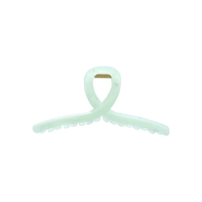 ROYALSASA Acrylic Hair Claw Clip Women's-4