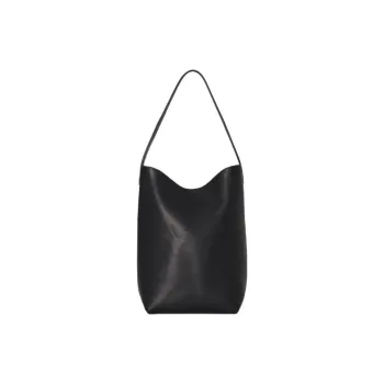 THE ROW N/S Park Calfskin Tote Bag, Shopping Bag, Handbag Small Size Women's Black