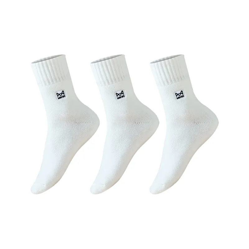 MIIOW Trend Party Series Mid Calf Socks Unisex 3 Pack-17