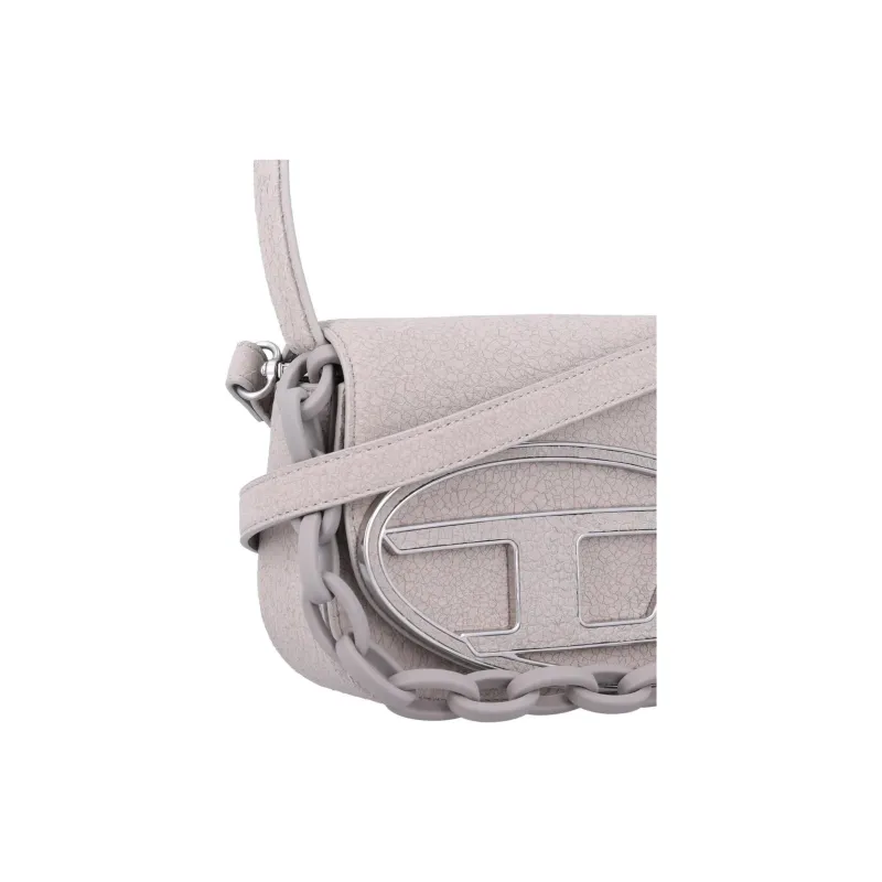 DIESEL 1DR Iconic Foldover Top Shoulder Bag-4