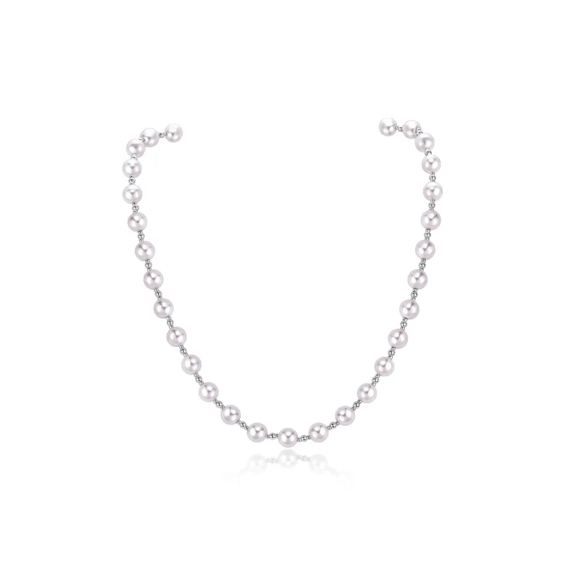 Zeroline Shell Pearl Necklaces Women's-1