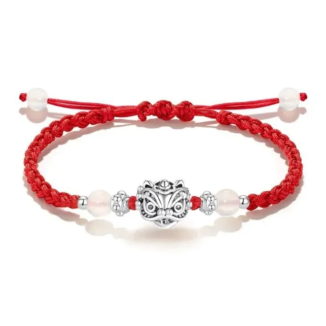CANHUI Alloy Auspicious Awakening Lion Bracelet Unisex-3