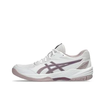 Asics Anti Slip Wear Resistant Low Top Training Shoes Unisex White Umber